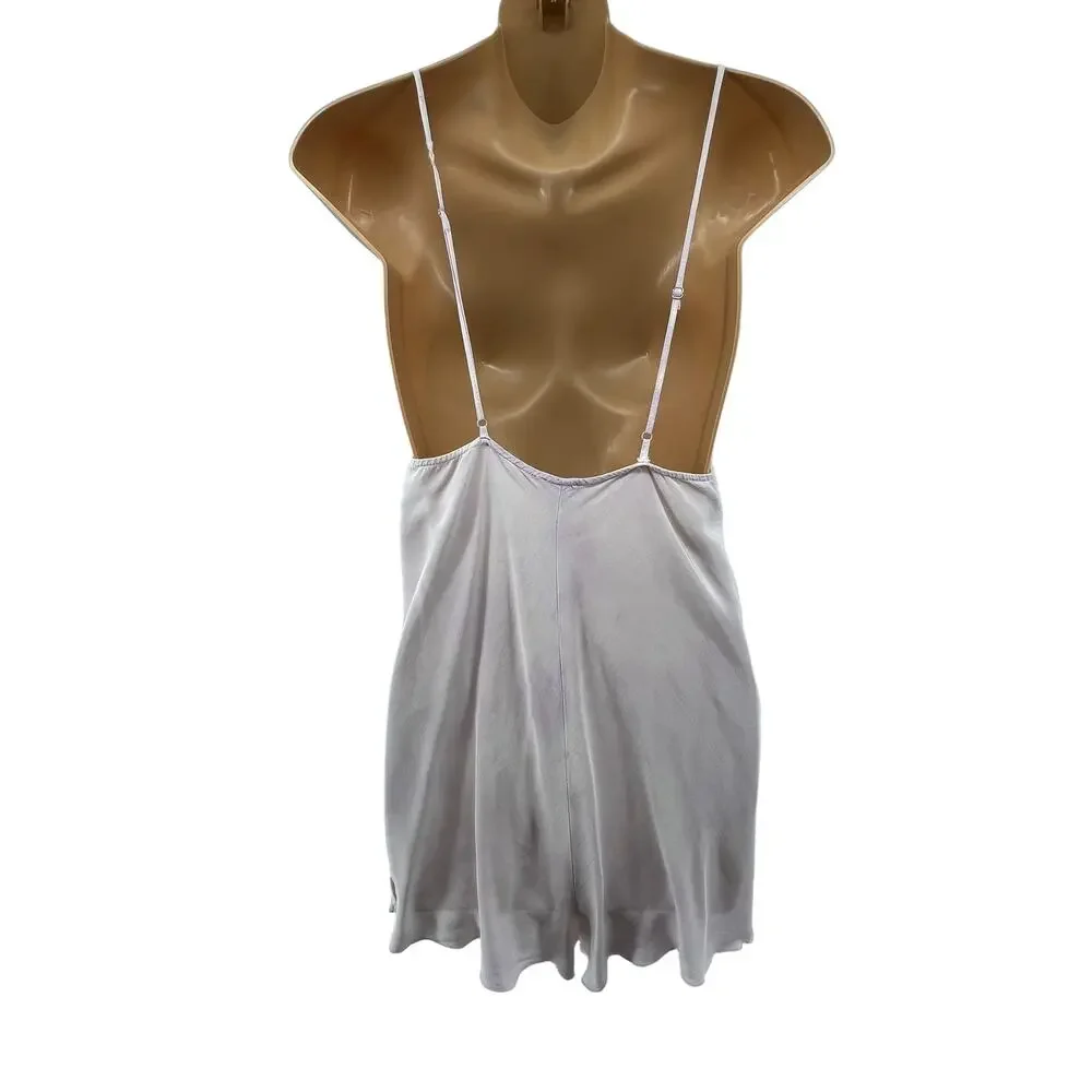 Free People Size XS Walkabout Washed Romper Lavendar Intimately Lightweight